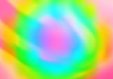 Light Multicolor, Rainbow vector blurred bright background. Stock Illustration