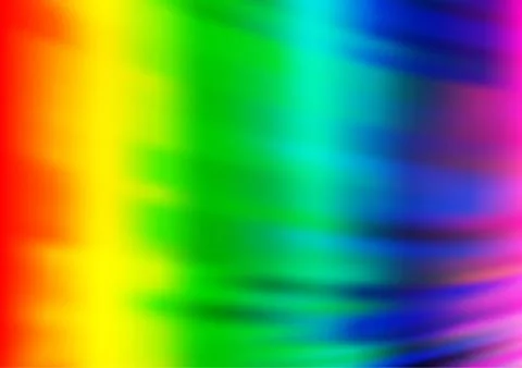 Light Multicolor, Rainbow vector blurred bright pattern. Stock Illustration