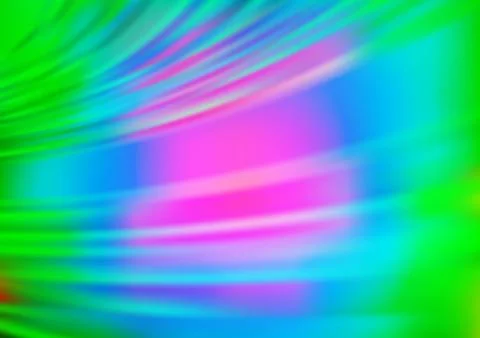 Light Multicolor, Rainbow vector blurred bright template. Stock-Illustration