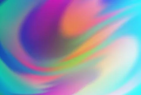 Light Multicolor, Rainbow vector blurred and colored pattern. Illustrazione stock
