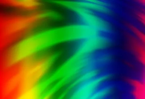 Light Multicolor, Rainbow vector blurred pattern. Illustrazione stock
