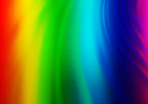 Light Multicolor, Rainbow vector blurred background. 스톡 일러스트