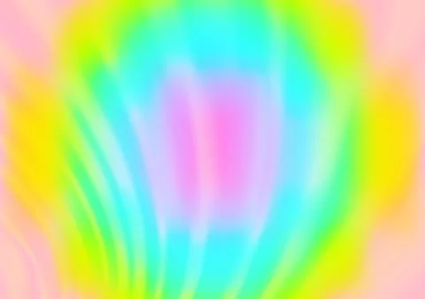 Light Multicolor, Rainbow vector blurred bright pattern. イラスト素材