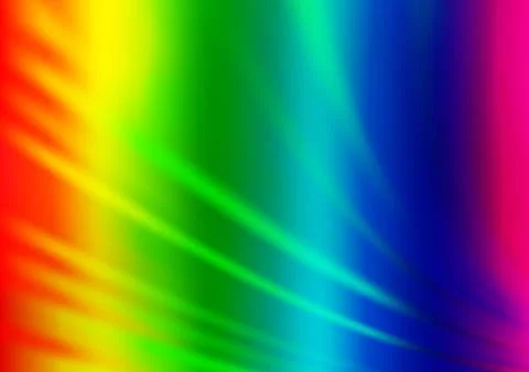 Light Multicolor, Rainbow vector blurred shine abstract pattern. Illustrazione stock