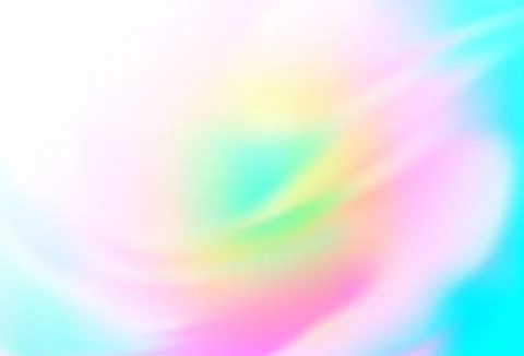 Light Multicolor, Rainbow vector blurred shine abstract background. Stock Illustration