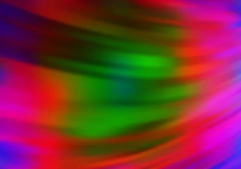 Light Multicolor, Rainbow vector blurred shine abstract pattern. Illustrazione stock