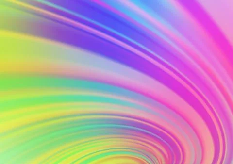 Light Multicolor, Rainbow vector blurred shine abstract pattern. イラスト素材