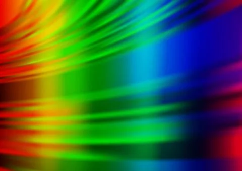 Light Multicolor, Rainbow vector blurred shine abstract pattern. Illustrazione stock