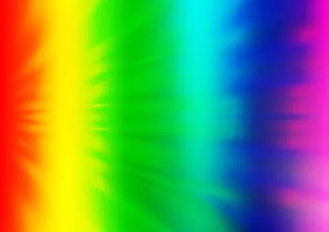 Light Multicolor, Rainbow vector blurred bright pattern. Stock Illustration