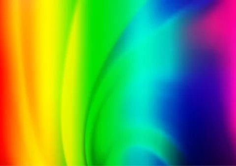 Light Multicolor, Rainbow vector blurred bright pattern. Illustrazione stock