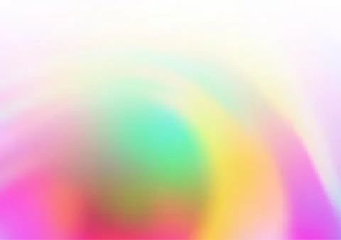 Light Multicolor, Rainbow vector blurred and colored template. Illustrazione stock