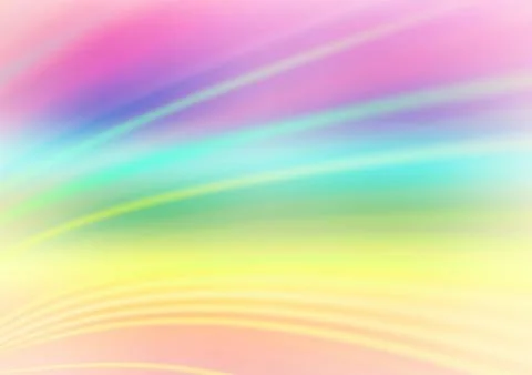 Light Multicolor, Rainbow vector blurred shine abstract pattern. イラスト素材
