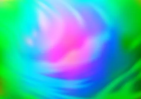 Light Multicolor, Rainbow vector blurred bright pattern. Stock Illustration