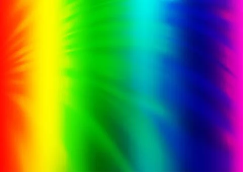 Light Multicolor, Rainbow vector blurred bright background. Stock Illustration