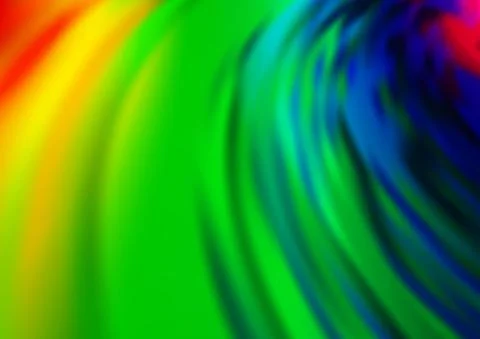Light Multicolor, Rainbow vector blurred shine abstract pattern. Illustrazione stock