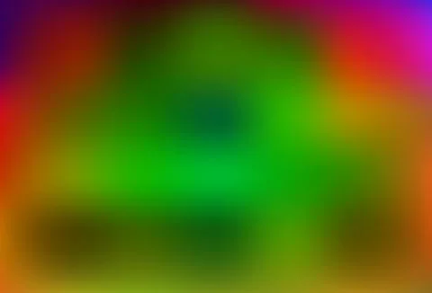 Light Multicolor, Rainbow vector blurred bright pattern. Stock Illustration