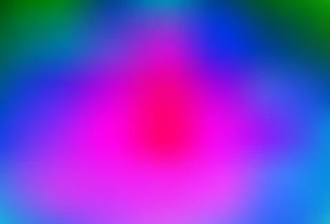 Light Multicolor, Rainbow vector blurred bright background. Stock Illustration