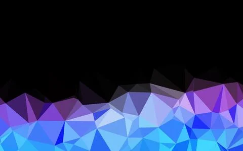 Light Multicolor, Rainbow vector blurry triangle pattern. 스톡 일러스트