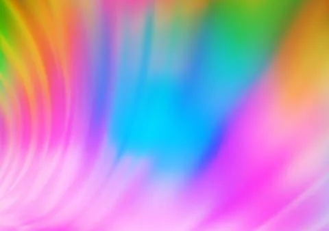 Light Multicolor, Rainbow vector bokeh and colorful pattern. Stock Illustration