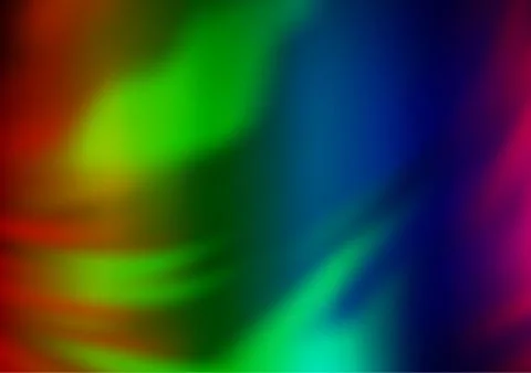 Light Multicolor, Rainbow vector bokeh and colorful pattern. Stock Illustration