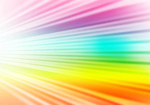Light Multicolor, Rainbow vector bokeh and colorful pattern. Stockillustratie