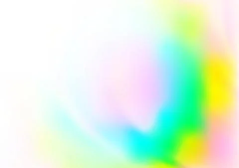 Light Multicolor, Rainbow vector bokeh pattern. Stock Illustration
