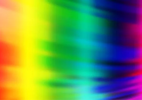 Light Multicolor, Rainbow vector bokeh pattern. Stock Illustration