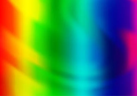Light Multicolor, Rainbow vector bokeh and colorful pattern. Stock Illustration