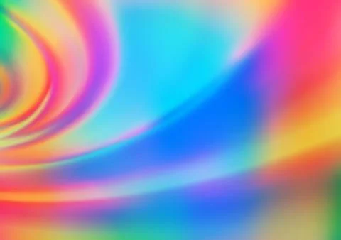 Light Multicolor, Rainbow vector bokeh pattern. イラスト素材