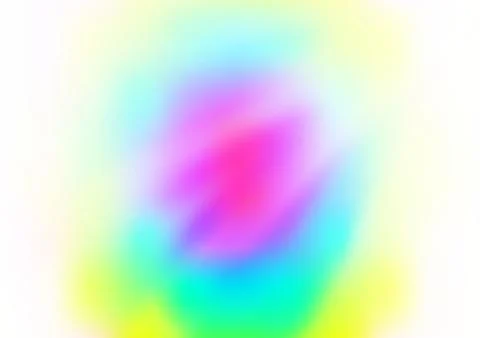 Light Multicolor, Rainbow vector bokeh template. Stock Illustration