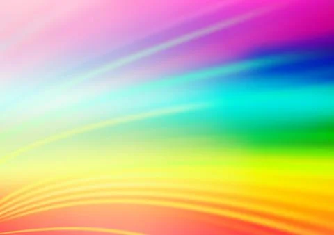 Light Multicolor, Rainbow vector bokeh and colorful pattern. 스톡 일러스트