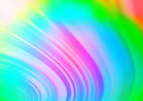 Light Multicolor, Rainbow vector bokeh pattern. イラスト素材
