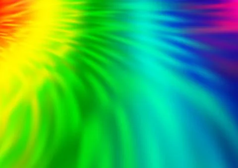 Light Multicolor, Rainbow vector bokeh and colorful pattern. Illustrazione stock