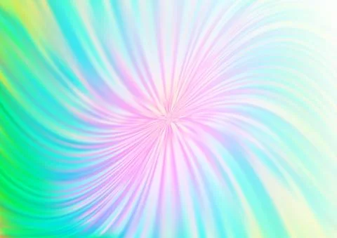 Light Multicolor, Rainbow vector bokeh pattern. Stock Illustration