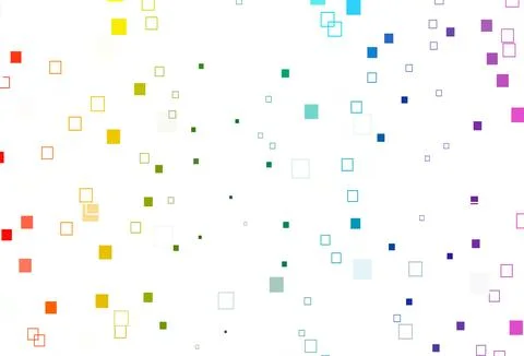 Light Multicolor, Rainbow vector cover with polygonal style. Illustrazione stock