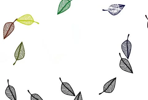 Light Multicolor, Rainbow vector doodle pattern. イラスト素材