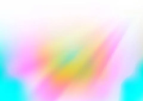 Light Multicolor, Rainbow vector glossy bokeh pattern. イラスト素材
