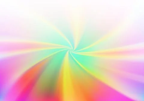 Light Multicolor, Rainbow vector glossy bokeh pattern. Illustrazione stock