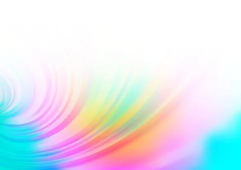 Light Multicolor, Rainbow vector glossy bokeh pattern. Illustrazione stock