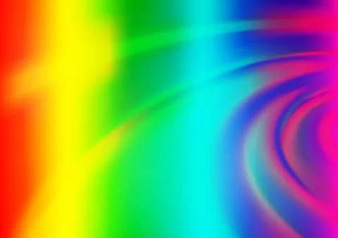 Light Multicolor, Rainbow vector glossy bokeh pattern. イラスト素材