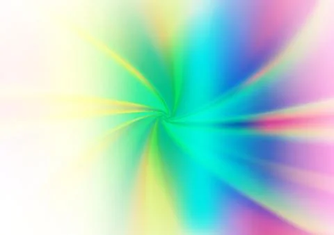 Light Multicolor, Rainbow vector glossy bokeh pattern. Stock Illustration