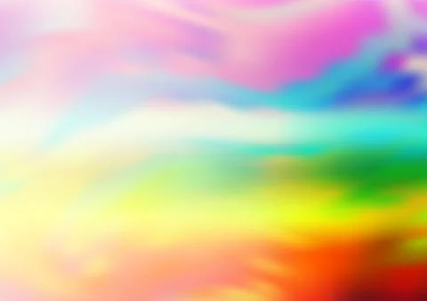 Light Multicolor, Rainbow vector glossy bokeh pattern. Illustrazione stock