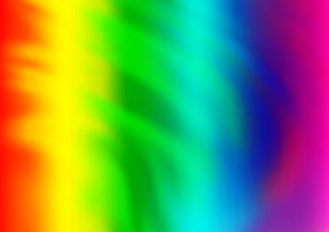 Light Multicolor, Rainbow vector glossy abstract background. Stock Illustration