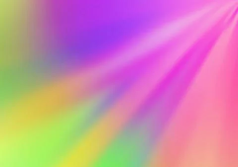 Light Multicolor, Rainbow vector glossy bokeh pattern. Illustrazione stock