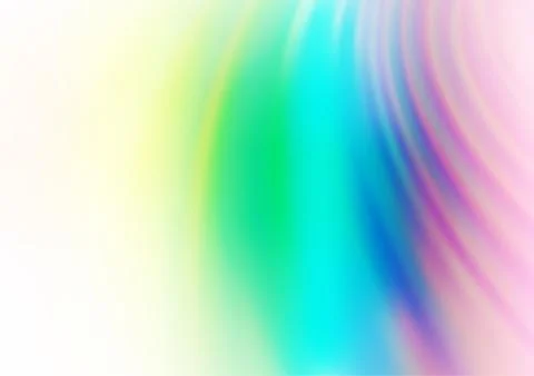 Light Multicolor, Rainbow vector glossy bokeh pattern. Stock Illustration
