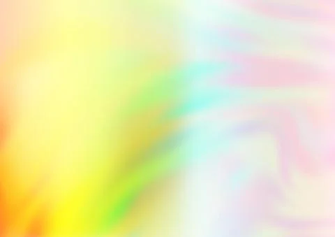Light Multicolor, Rainbow vector glossy bokeh pattern. イラスト素材