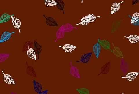Light Multicolor, Rainbow vector hand painted pattern. Stockillustratie