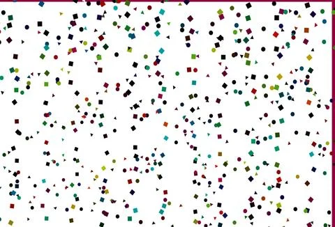 Light Multicolor, Rainbow vector layout with circles, lines, rectangles. 스톡 일러스트