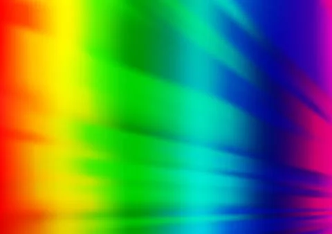 Light Multicolor, Rainbow vector layout with flat lines. Stock Illustration