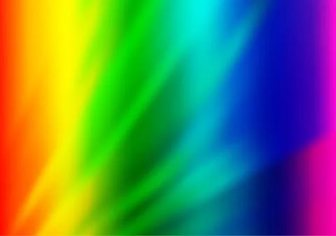 Light Multicolor, Rainbow vector layout with flat lines. Stock Illustration